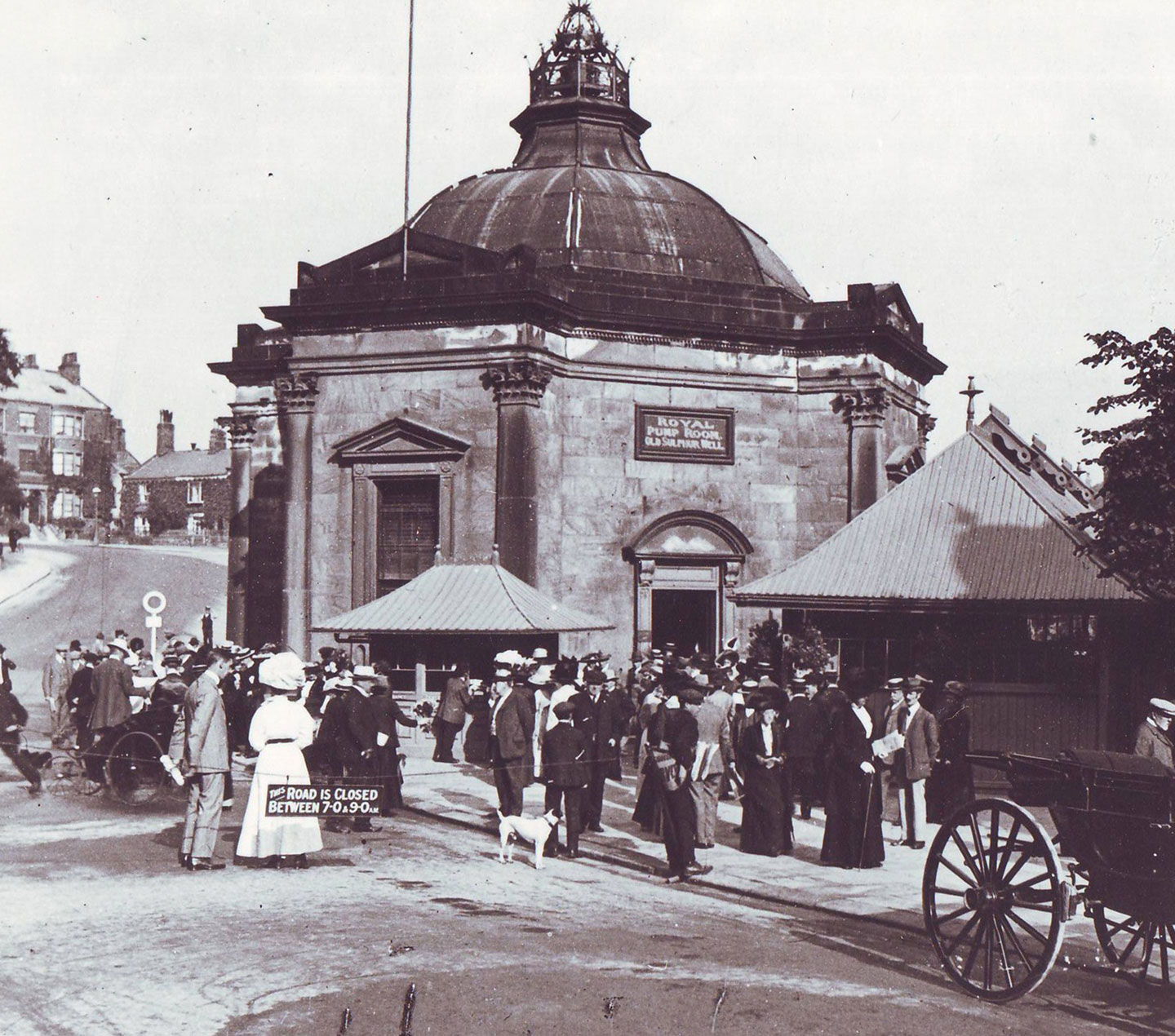 Harrogate’s first <br />mineral spring was discovered<br /> by William Slingsby in 1571